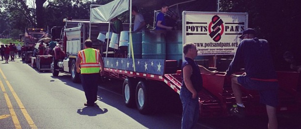 Parade in Matteson, IL